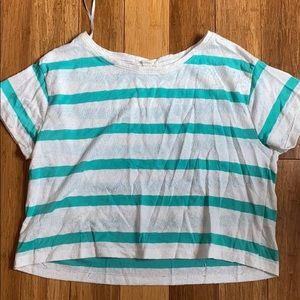 wide forever 21 crop with lace